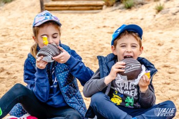 Los pequeños siguen la tradición de sus padres | Nando Verdú.