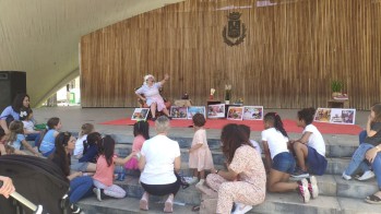 Decenas de niños han disfrutado de estos actos. 