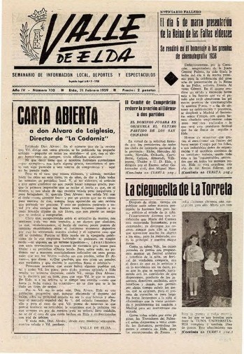 Número 0130 - 21 de febrero de 1959