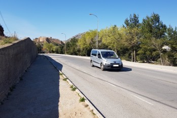 Una escalera unirá la calle Los Leones y la calle Alonso de Coloma.