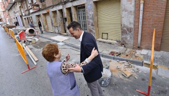 Una vecina de la zona ha agradecido la actuación a Alfaro | Jesús Cruces.