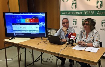 Petrer dispone de información meteorológica a través de su web