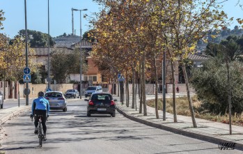 El nuevo carril permitirá a los ciclistas circular con seguridad | J.C.