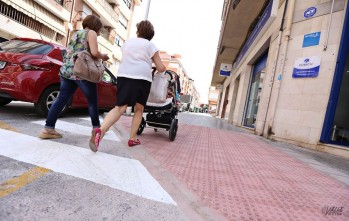 Imagen de la calle Filólogo Sanchís Guarner tras ser mejorada | Jesús Cruces.