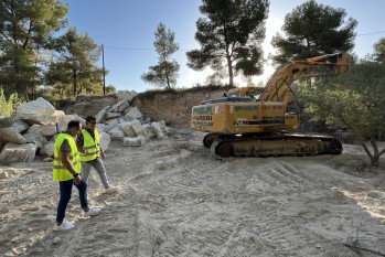 Los trabajos concluirán en septiembre.