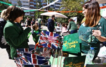 La Plaza Castelar volverá a acoger diferentes actividades con toque inglés.