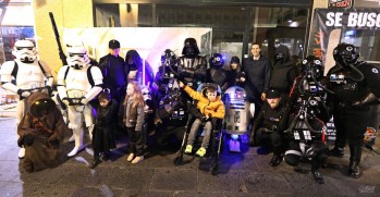 El lado oscuro de la Fuerza de Star Wars recauda fondos para el pequeño Joel en Elda