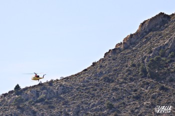 Imagen del momento del rescate | Valle de Elda. 