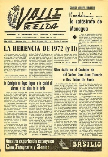 Número 0854 - 5 de enero de 1973