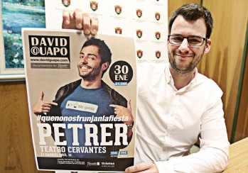 Portillo ha presentado el monólogo de David Guapo | Jesús Cruces.