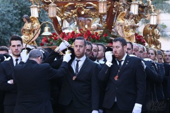Imagen del Santo Sepulcro en la procesión del año pasado.