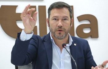 Fran Muñoz hoy en rueda de prensa.