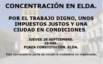 Concentración mañana por 