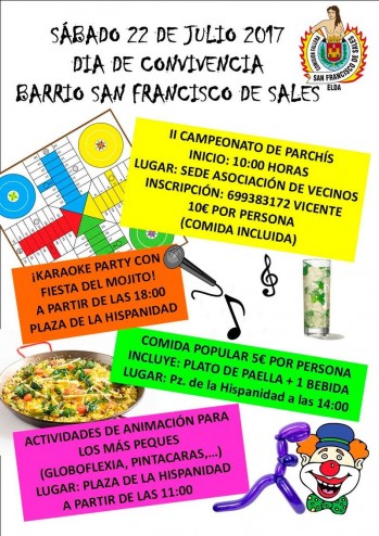 La Falla San Francisco de Sales celebra este sábado su tradicional Día de convivencia 