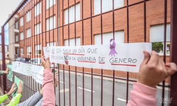 Imagen de archivo de una de las actividades contra la violencia de género.