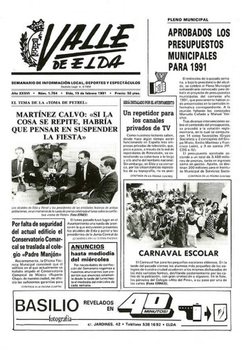 Número 1.754 - 15 de febrero de 1991