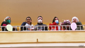 Amparito Amer ha sido sorprendida por la Cruz Roja.