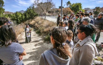 La ruta ha recorrido diferentes puntos del casco histórico de Elda | J.C.