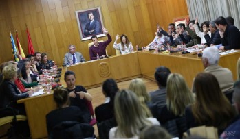 El equipo de gobierno solo ha contado con el apoyo de Paco García.