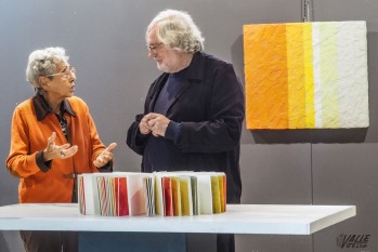 La italiana Ilia Tufano junto al eldense Francisco Mateos.