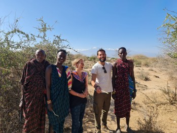 Borja Moreno está realizando un  voluntariado médico en Tanzania. 