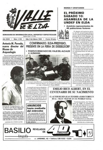 Número 1.705 - 9 de febrero de 1990