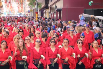 Los festeros han participado en masa | Marta Maestre. 