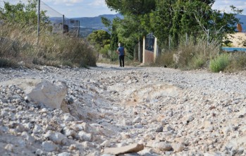 Los caminos  presentan grandes regueros que hacen difícil el paso | Jesús Cruces.