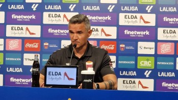 Dani Ponz en rueda de prensa.