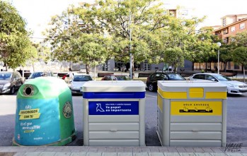 Elda cuenta con 51 nuevos contenedores de reciclaje