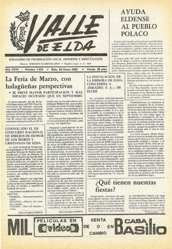 Número 1.315 - 23 de enero de 1982