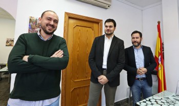Fernández, Rubio y Muñoz durante la presentación | Jesús Cruces.