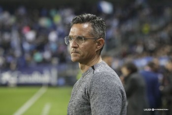 Ponz no se ha mostrado contento con la imagen de su equipo en Málaga | LaLiga. 