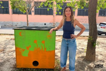 La edil del área, Cristina Rodríguez, ha mostrado las casetas. 