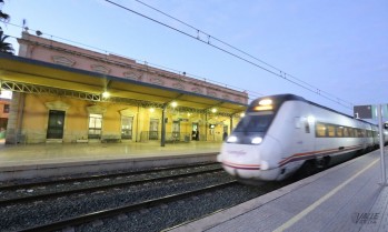 Imagen de la estación de tren.