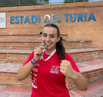 Anhara Ortega cosecha una nueva medalla | Imagen cedida.