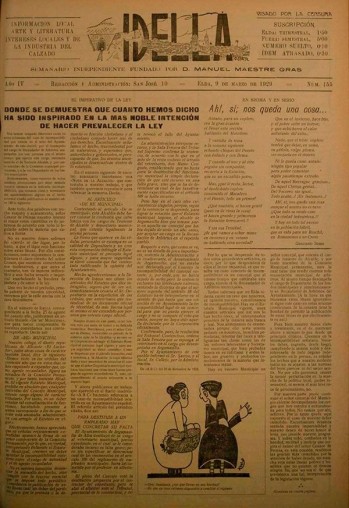 Idella nº 155 - Año 1929