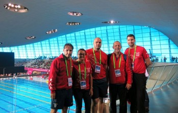 Elda estuvo en el Europeo Master de Natación de Londres