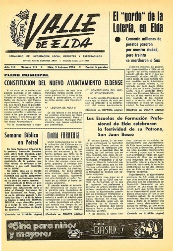 Número 0911 - 9 de febrero de 1974