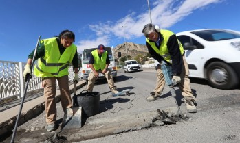 Los trabajos han comenzado esta misma mañana.