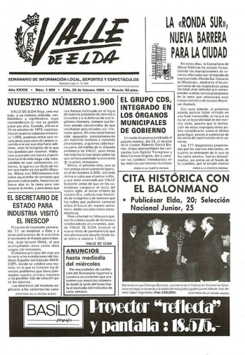 Número 1.900 - 25 de febrero de 1994