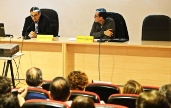 Maciá y Alfaro durante la presentación | Jesús Cruces.