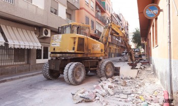 Las obras han comenzado y se realizarán en varias calles.