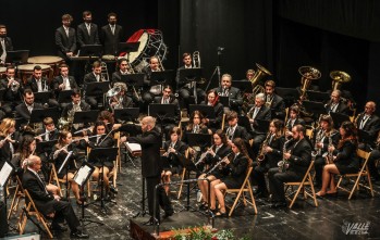 Imagen del inicio del bicentenario en el Teatro Castelar | J.C.