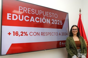 La edil de Educación, María Gisbert, ha informado del presupuesto | Marta Maestre. 