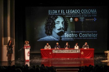 Imagen de la presentación del calendario 2022 de Asprodis | J.C.