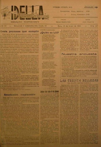 Idella nº 107 - Año 1928