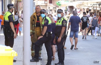 Los agentes controlan que se cumpla con la normativa.