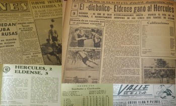 Así contó la prensa el triunfo del Eldense en Alicante en 1962. 