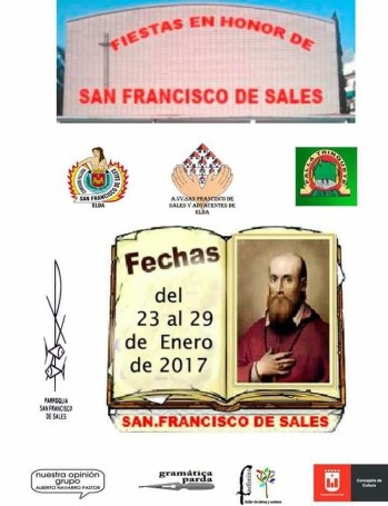 Fiestas en el barrio San Francisco de Sales en honor a su patrón